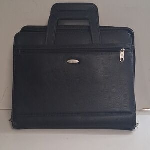 Samsonite Black Leather Briefcase
